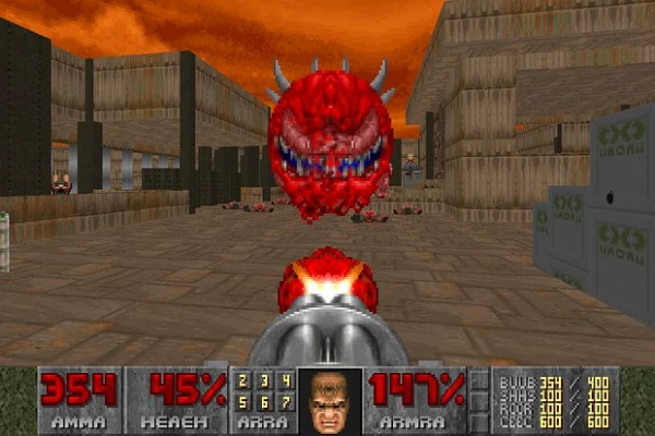 Скриншот: Игра Doom