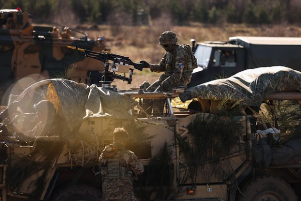 Фото: Rebecca Brown, RLC / UK MOD / Crown copyright 2024