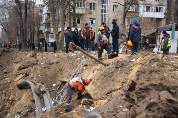 Последствия налета на Киев.