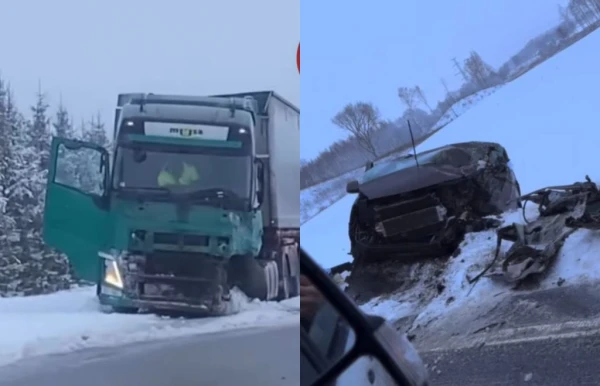 Трагическое ДТП на Вентспилсском шоссе: столкнувшийся с фурой микроавтобус перевозил детей