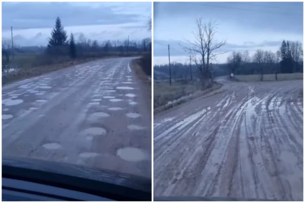 Мы тут не люди?! Жители сельской местности в отчаянии из-за состояния важной дороги