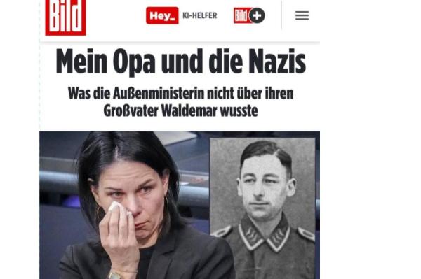 Изображение к статье: Спасибо деду за победу: Анналене Бербок перепоказали итоги II Мировой (ВИДЕО)