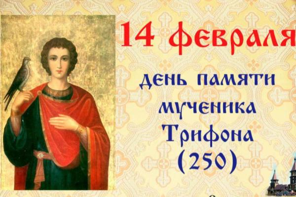 Народные приметы на 14 февраля