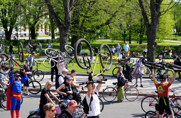 Изображение к статье: В Риге состоится велозаезд «Критическая масса»