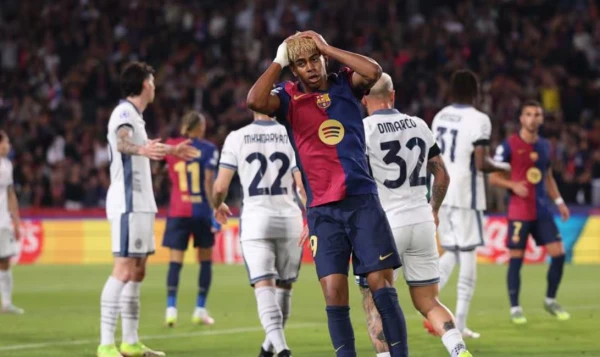 Изображение к статье: Лига чемпионов. «Барселона» и «Интер» выдали ничейный полуфинальный матч-триллер с шестью голами