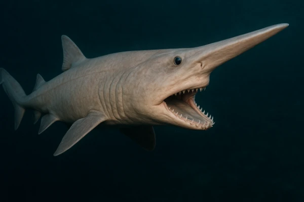 Изображение к статье: У побережья Канарских островов впервые найдена акула-домовой