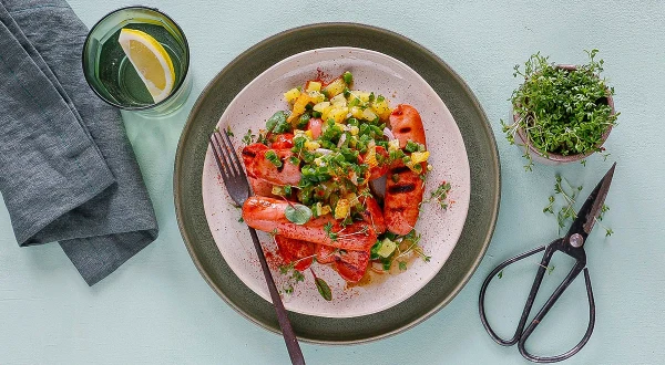 Изображение к статье: Сосиски гриль по-гавайски: очень интересный вкусный рецепт