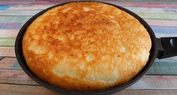 Изображение к статье: Воздушный хлеб на сковороде: интересный рецепт