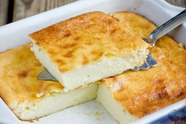 Изображение к статье: Вкусный и полезный десерт: творожная запеканка на пару