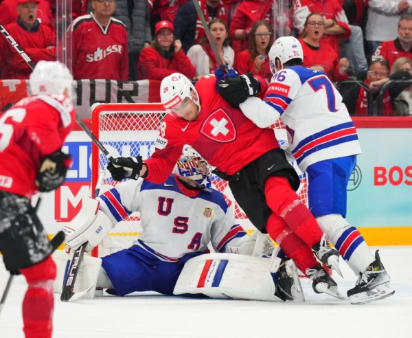 Одна шайба решила всё: сборная США обыграла швейцарцев и стала чемпионом мира