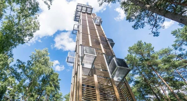 Изображение к статье: В Дзинтари при падении со смотровой вышки погиб человек