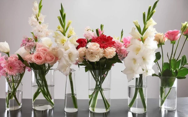 Изображение к статье: Как сохранить свежесть цветов в вазе: простые советы