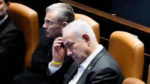 Изображение к статье: Левин и Нетаниягу.