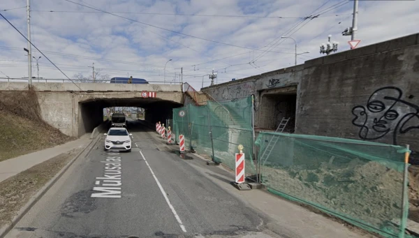 Изображение к статье: Под Каменным мостом через туннель на улицу Кугю будет не попасть