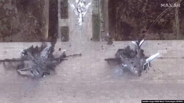 Изображение к статье: Россия начала сооружать укрытия для самолетов на своих военных базах