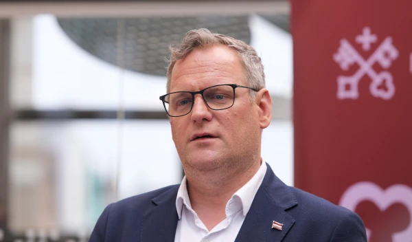 Изображение к статье: Мэром Риги станет лидер предвыборного списка партии "Прогрессивные" Виестурс Клейнбергс.