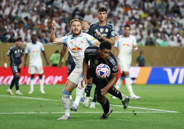 Изображение к статье: КЧМ-2025. «Реал» разгромил «Зальцбург», занял первое место в группе и вышел в 1/8 финала на «Ювентус»