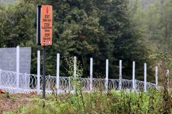 Изображение к статье: Латвийская граница с Беларусью: за сутки задержаны 34 нарушителя