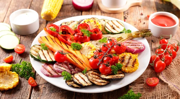 Изображение к статье: Как правильно готовить овощи на мангале