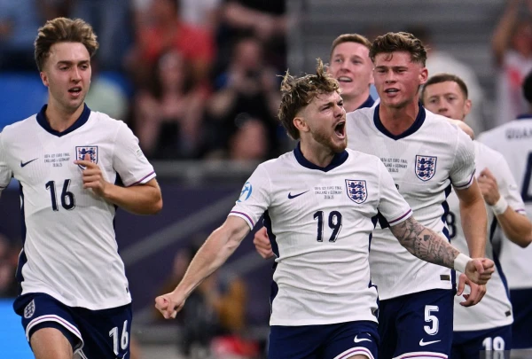 Изображение к статье: ЧЕ-2025 (U-21). Сборная Англии в дополнительное время финала обыграла немецких сверстников, защитив титул чемпионов Европы