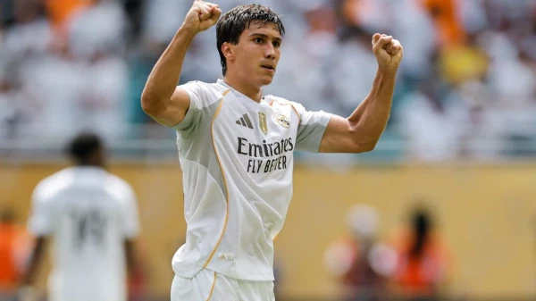 Изображение к статье: КЧМ-2025. Гол Гонсало Гарсии принес мадридскому «Реалу» победу над «Ювентусом»