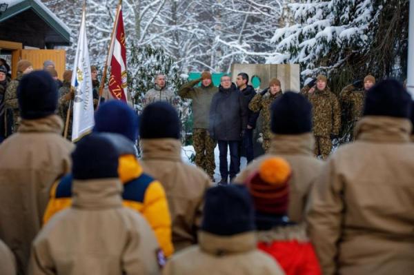 Ринкевич помянул Рождественские бои и «перезахоронил» латышских стрелков (+ФОТО)