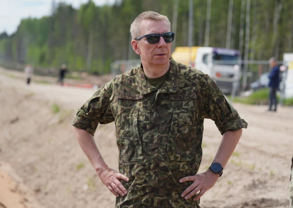 Изображение к статье: Президент Латвии рассказал пограничникам о важности каждого сантиметра