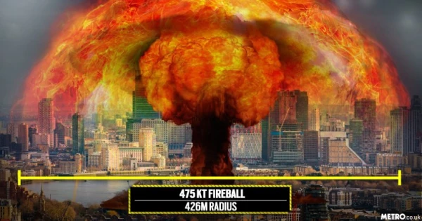 Изображение к статье: Британцы детально смоделировали последствия нападения на свою столицу.