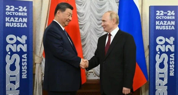 Изображение к статье: Си Цзиньпин и Владимир Путин имеют личный формат взаимодействия.