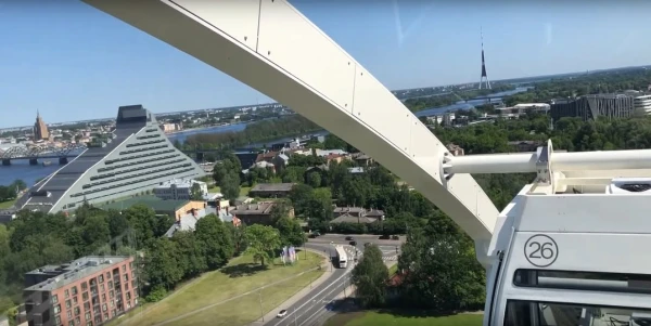 Изображение к статье: Бесплатные поездки на Рижском колесе обозрения: щедрая акция или сигнал о провале?