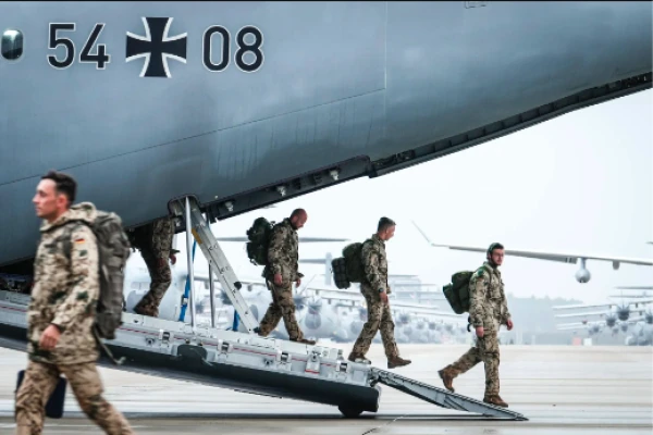 Изображение к статье: Немцы ускорят развитие бригады в Литве - вице-канцлер Германии