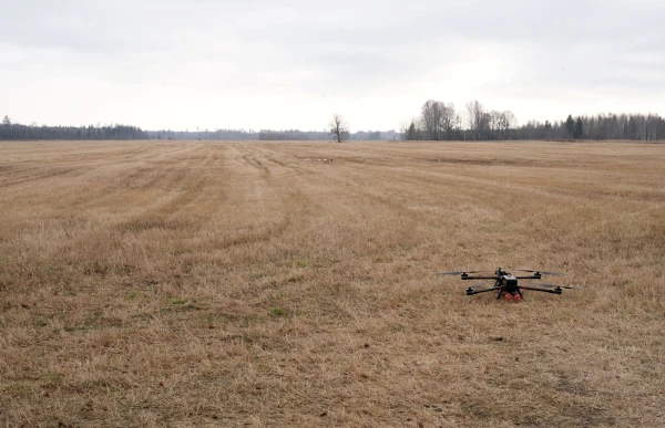 Изображение к статье: Литовские военные нашли дрон, залетевший в начале недели из Беларуси