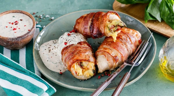 Изображение к статье: Кулинарный шедевр из простых ингредиентов: мясные рулетики с плавленым сыром