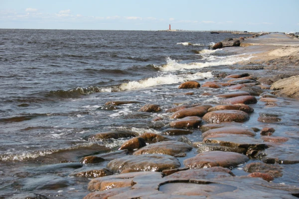Изображение к статье: Вода на многих пляжах Латвии заметно остыла