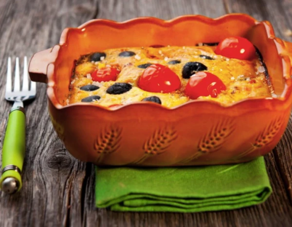 Изображение к статье: Клафути с помидорами: оригинальный и простой рецепт французского пирога