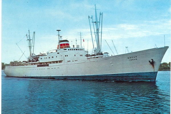 Изображение к статье: Банановоз "Ингур".