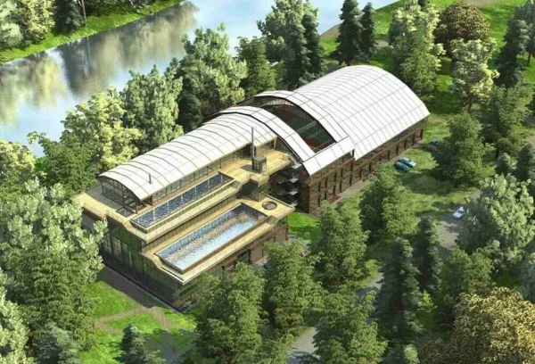 Изображение к статье: Sport Palace находился в чудненьком местечке.