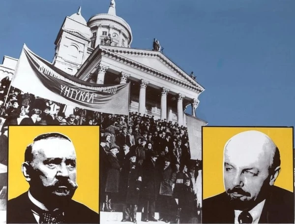 Изображение к статье: Пер Эдвин Свинхувуд выторговал у Владимира Ульянова-Ленина независимость.