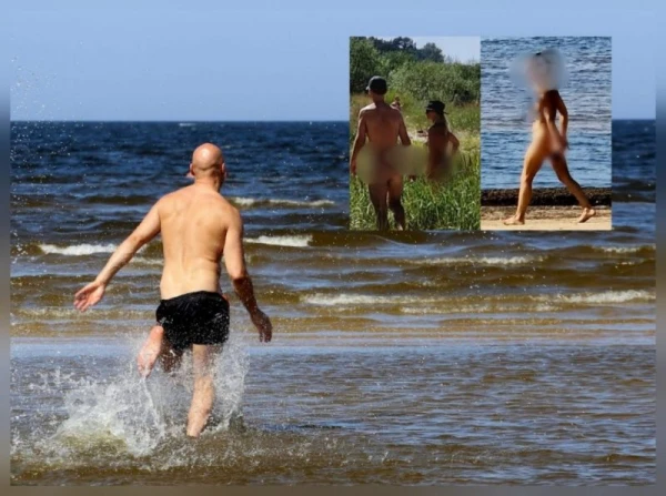 Изображение к статье: Один извращенец на пляже в Вецаки снимает других - а так можно было?