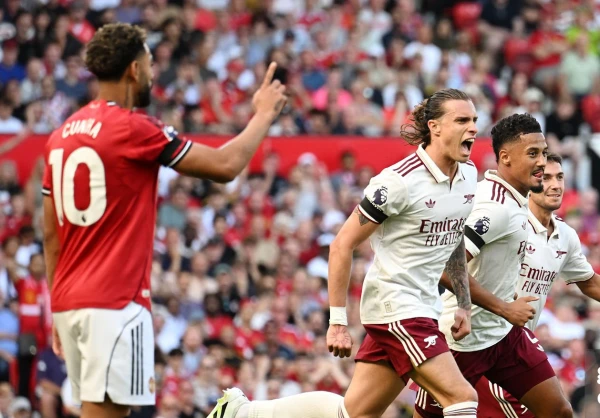 Изображение к статье: «Манчестер Юнайтед» не обыгрывает «Арсенал» в АПЛ с 2022 года