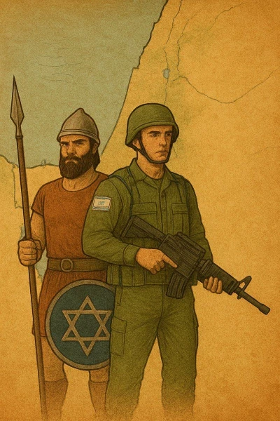 Изображение к статье: Свою силу официальный Израиль ищет в заветах предков.