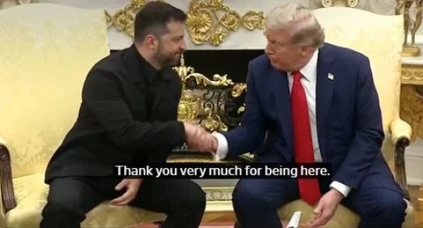 Изображение к статье: Спасибо, что приехали, сказал Трамп Зеленскому.