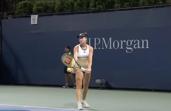 Изображение к статье: Семенистая не смогла преодолеть первый круг US Open (хайлайты)