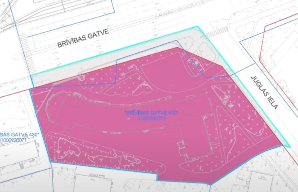 Изображение к статье: Этот участок на Югле должен превратиться в стройплощадку. Фото riga.lv