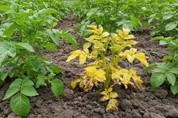 Изображение к статье: Вредитель картофеля. Как защитить урожай от нематоды?