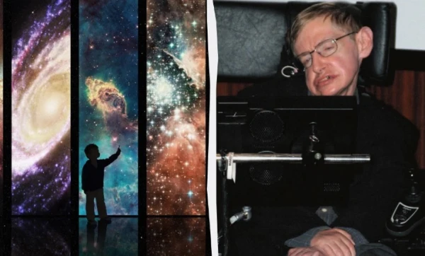 Изображение к статье: В тяжких борениях с телом Хокинг изобратал свои теории.