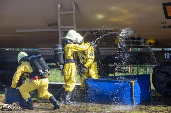 Изображение к статье: На станции Шкиротава пройдут учения по ликвидации утечки химикатов