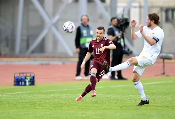 Изображение к статье: Латвийская сборная опять проиграла сербам с минимальным счетом. Правда  в другом спорте