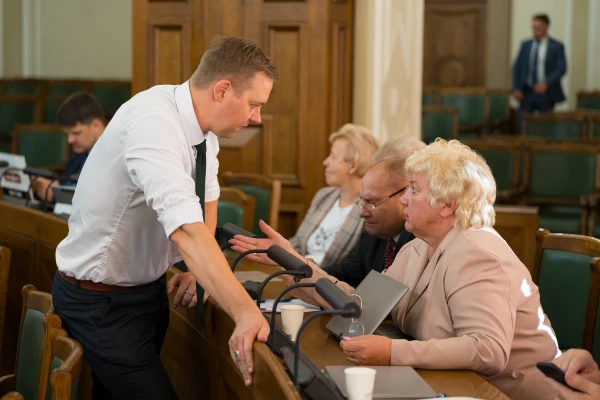 Изображение к статье: Фото - пресс-служба Сейма