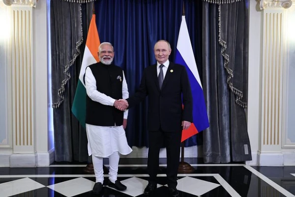 Изображение к статье: Стали известны подробности встречи Путина с Моди в Китае